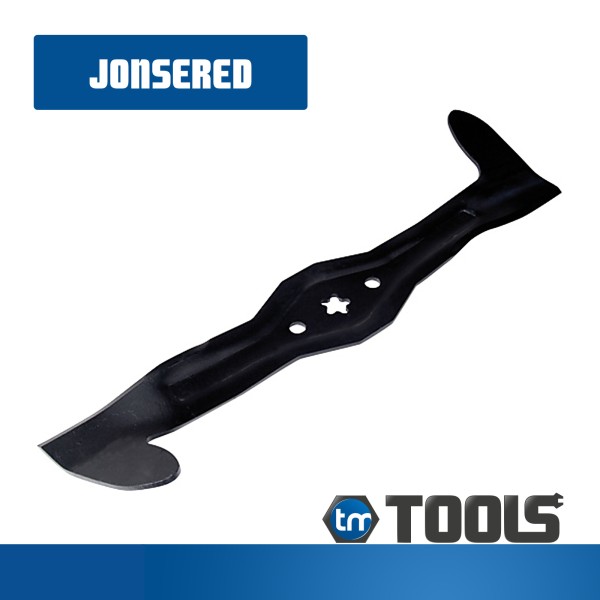 Messer für Jonsered 600 S, Ausführung Mulchmesser, in Fahrtrichtung links